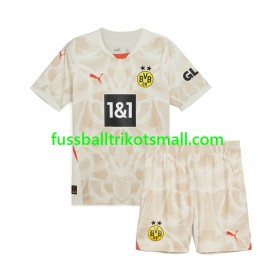 Fußballtrikots Borussia Dortmund Torwart Kinder 2024-2025 Kurzarm Auswärts-trikot kaufen
